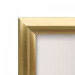 25mm Snap Frames - Polished Gold