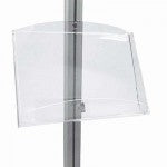 Folder Menu Boards Acrylic Shelves