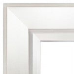 Lockable Poster Cases - White