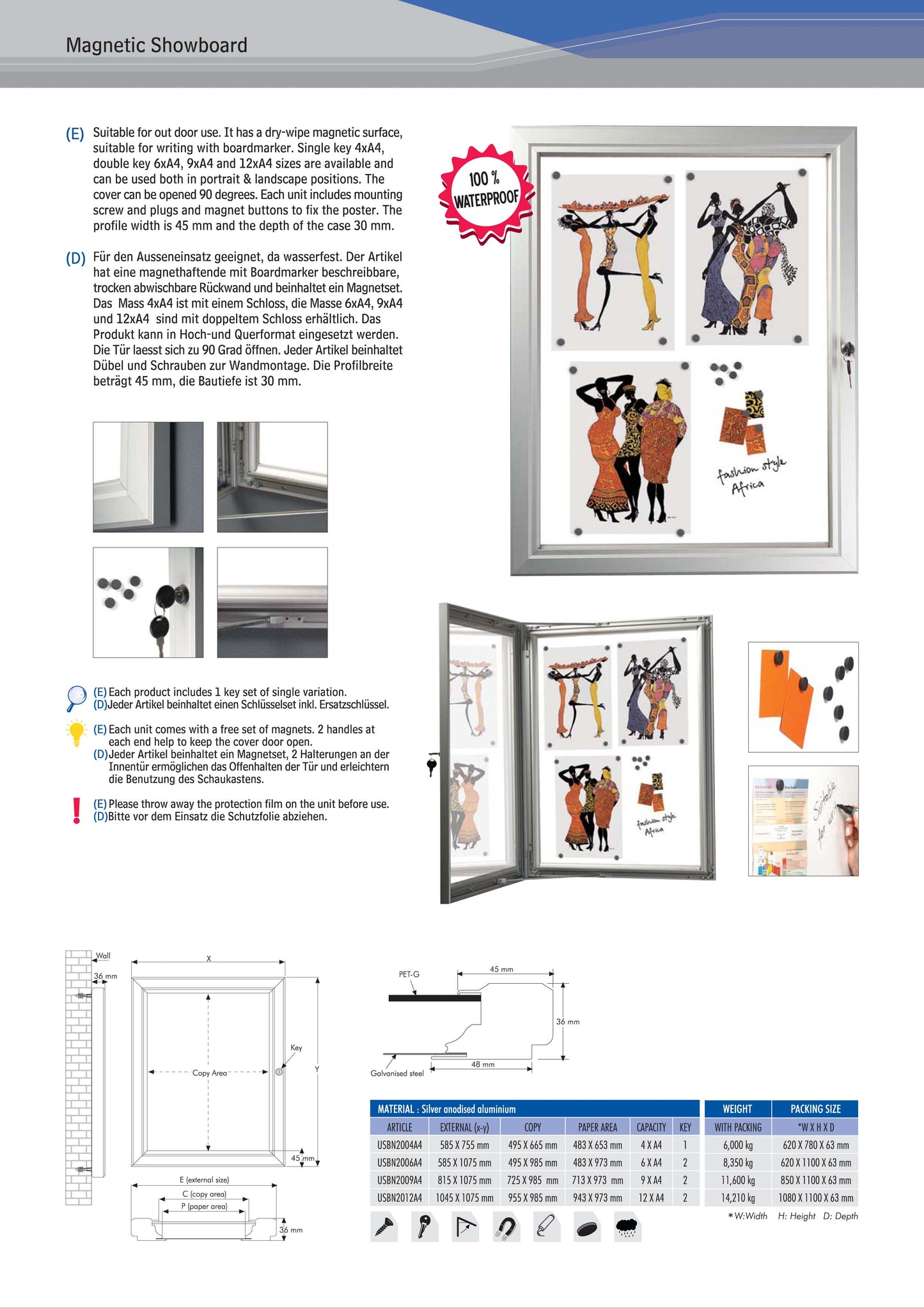 Magnetic Lockable Case