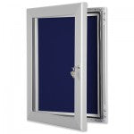 Premium Felt Poster Case - Blue Felt