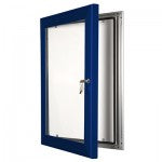 Premium Poster Case - Blue