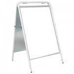 Tubular A-Board - White