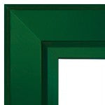 Lockable Poster Cases - Green